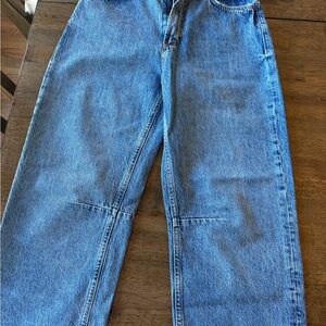 Nuuds Relaxed Fit Blue Jeans